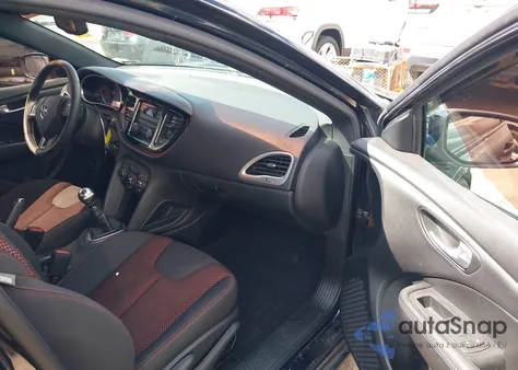 2015 Dodge Dart Sxt из США, поврежденный, VIN 1C3CDFBB7FD422047